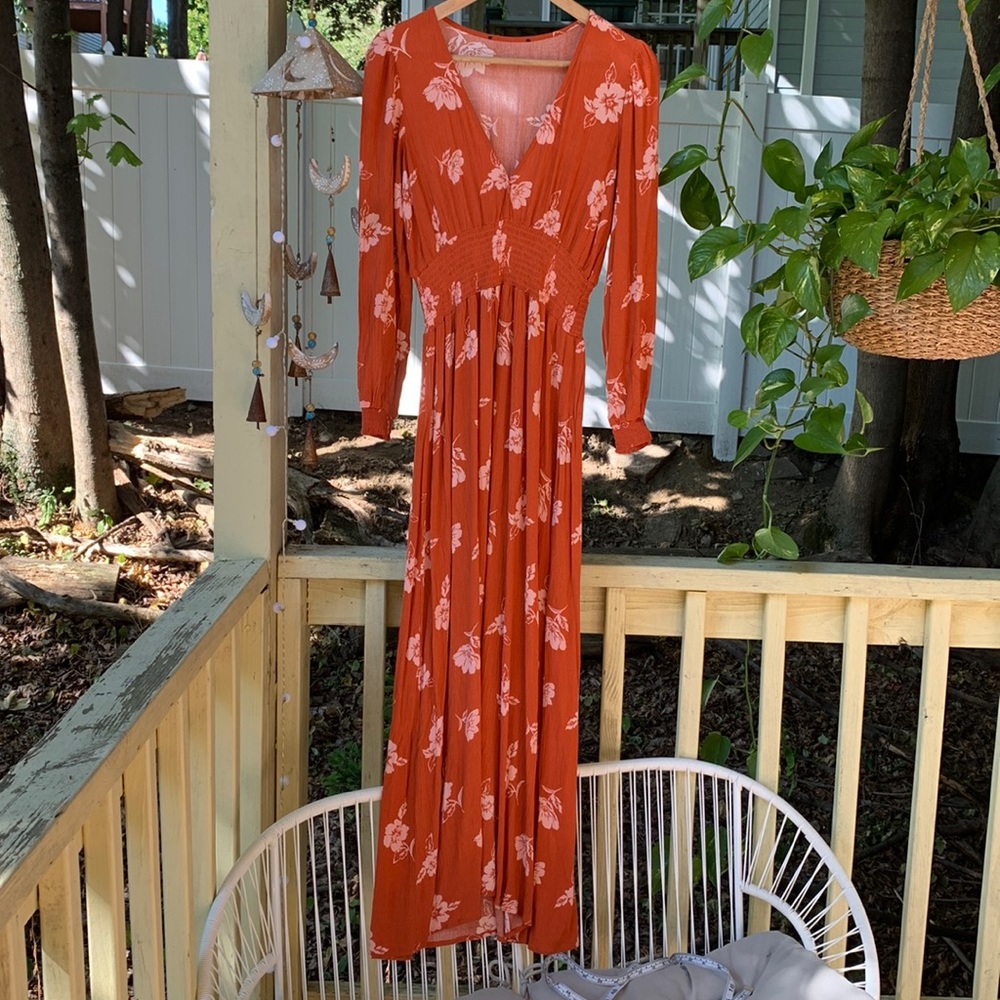 Boho maxi in floral print